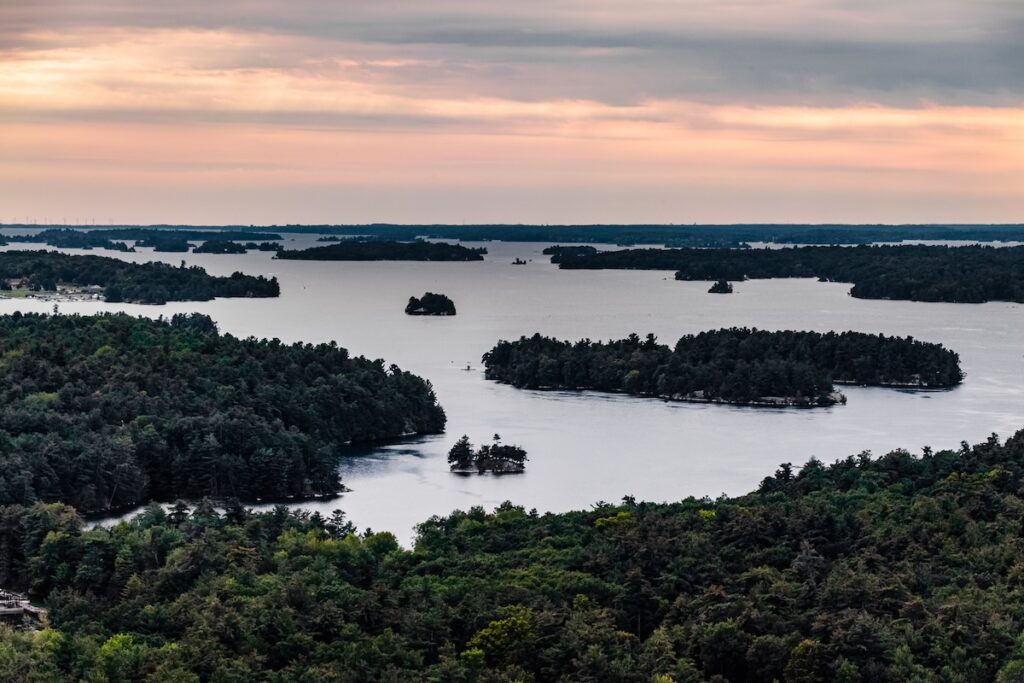 Thousand Islands in Ontario, Canada